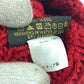 LOUIS VUITTON Morfle Constance Gloves and Mittens, Wool, Women's, Red, with Button Badge