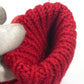 LOUIS VUITTON Morfle Constance Gloves and Mittens, Wool, Women's, Red, with Button Badge