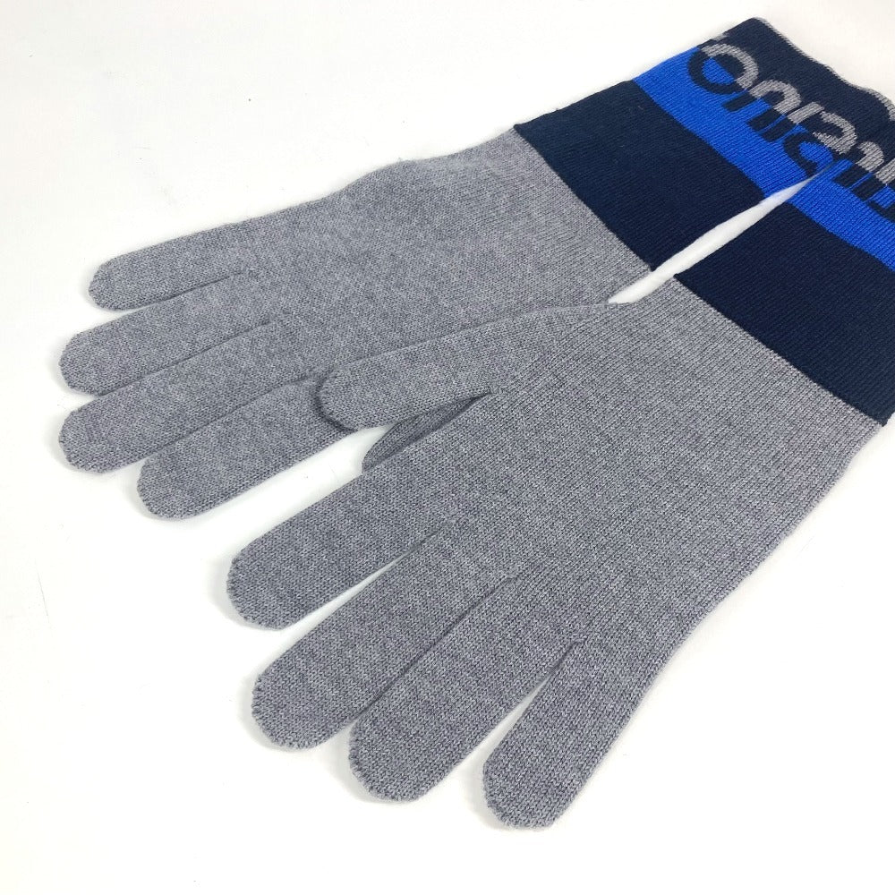 LOUIS VUITTON M71247 Gon LV Horizon Gloves, Accessory, Wool Gloves, Men's, Gray