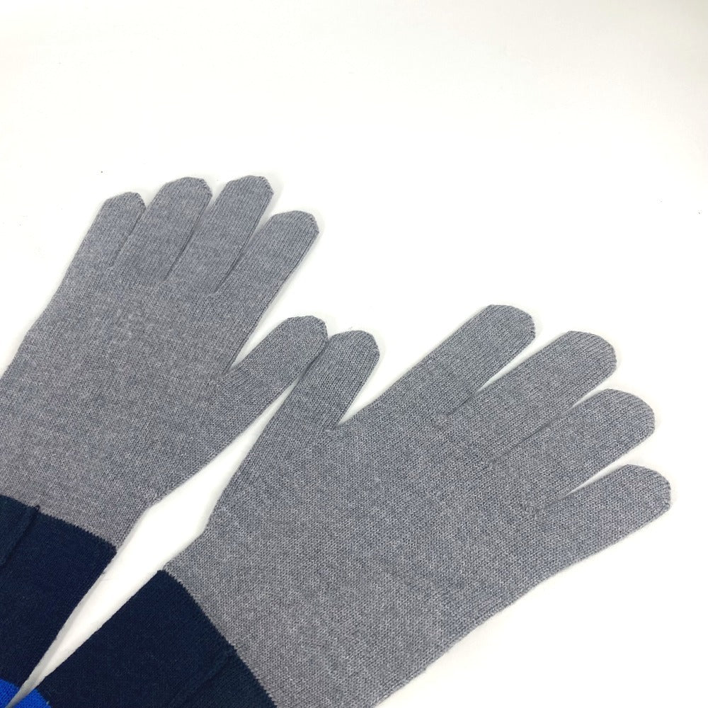 LOUIS VUITTON M71247 Gon LV Horizon Gloves, Accessory, Wool Gloves, Men's, Gray