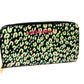 LOUIS VUITTON M91475 ヴェルニ レオパード ジッピーウォレット ラウンドファスナー 長財布 長財布 パテントレザー レディース ブルーアンフィニ ブラック