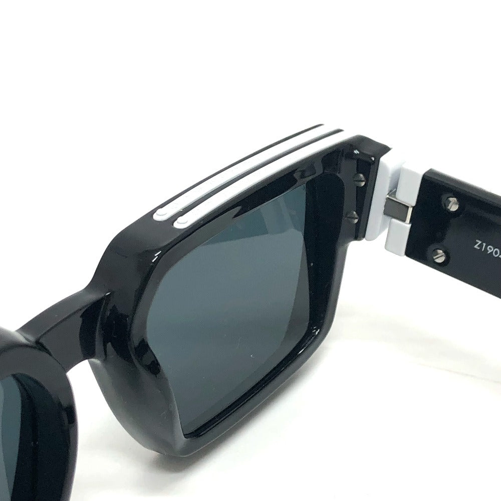 LOUIS VUITTON Z1904E 1.1 Millionaire Infinity Dot LV x YK Plastic Sunglasses, Men's, Black