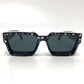 LOUIS VUITTON Z1904E 1.1 Millionaire Infinity Dot LV x YK Plastic Sunglasses, Men's, Black