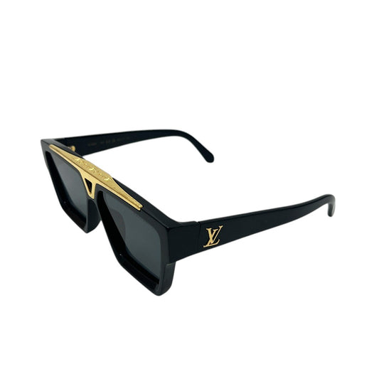 LOUIS VUITTON Z1502E Sunglasses 1.1 Evidence S00 sunglasses Plastic Black Used