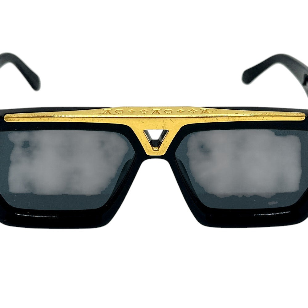 LOUIS VUITTON Z1502E Sunglasses 1.1 Evidence S00 sunglasses Plastic Black Used