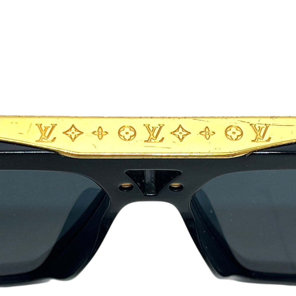 LOUIS VUITTON Z1502E Sunglasses 1.1 Evidence S00 sunglasses Plastic Black Used