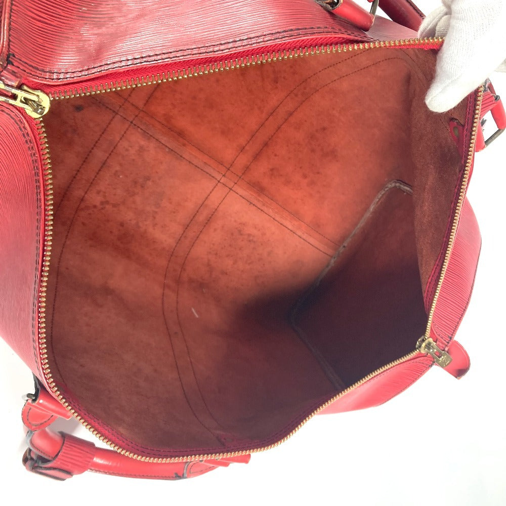 LOUIS VUITTON M42967 Epi Keepall 50 Travel Bag, Handbag, Boston Bag, Epi Leather, Women's, Castilian Red
