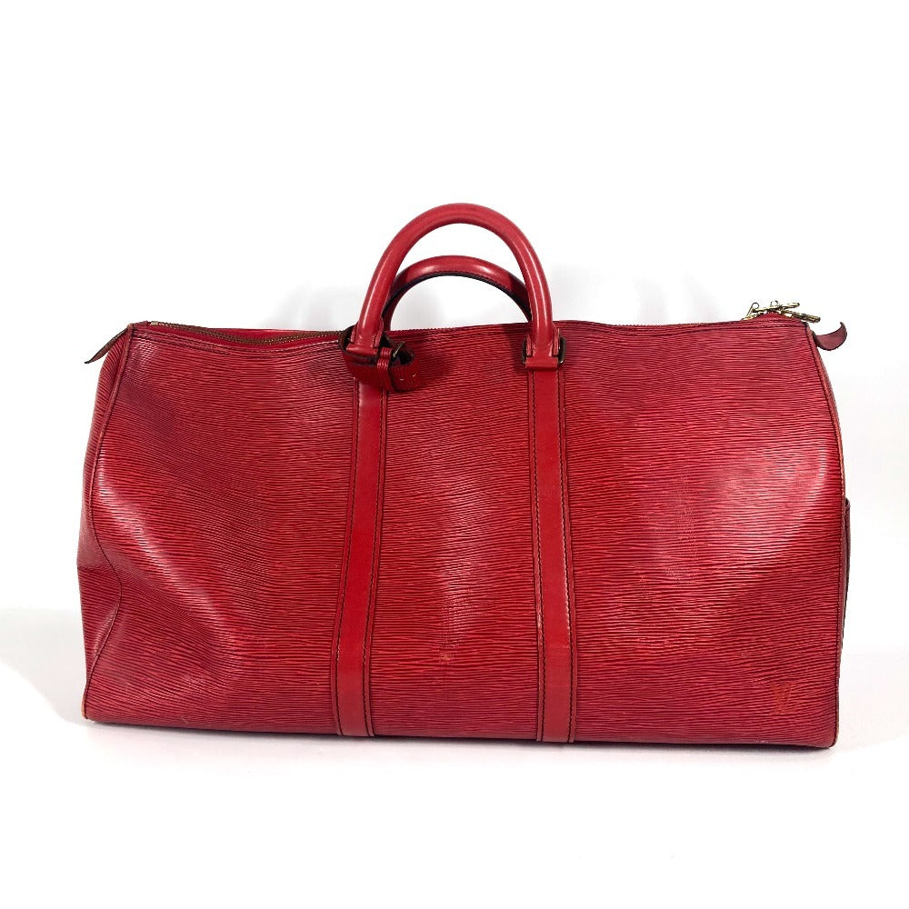 LOUIS VUITTON M42967 Epi Keepall 50 Travel Bag, Handbag, Boston Bag, Epi Leather, Women's, Castilian Red
