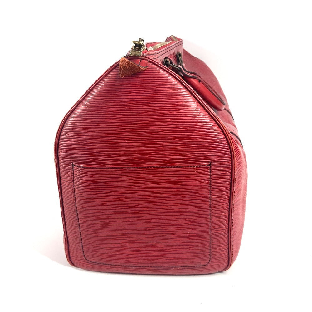 LOUIS VUITTON M42967 Epi Keepall 50 Travel Bag, Handbag, Boston Bag, Epi Leather, Women's, Castilian Red