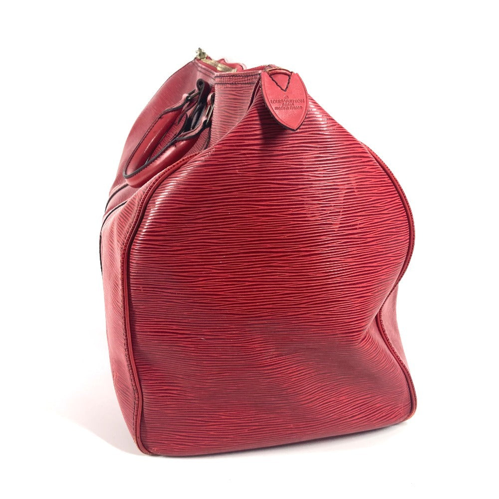 LOUIS VUITTON M42967 Epi Keepall 50 Travel Bag, Handbag, Boston Bag, Epi Leather, Women's, Castilian Red
