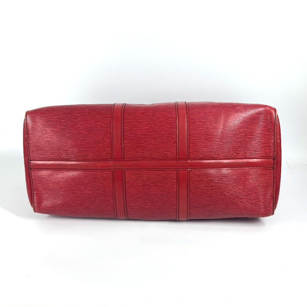 LOUIS VUITTON M42967 Epi Keepall 50 Travel Bag, Handbag, Boston Bag, Epi Leather, Women's, Castilian Red