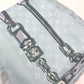 LOUIS VUITTON M70807 Monogram Confidential Accessory with Tag, Silk Stole, Women's, Blue, Light Blue