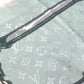 LOUIS VUITTON M70807 Monogram Confidential Accessory with Tag, Silk Stole, Women's, Blue, Light Blue