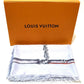 LOUIS VUITTON M70807 Monogram Confidential Accessory with Tag, Silk Stole, Women's, Blue, Light Blue