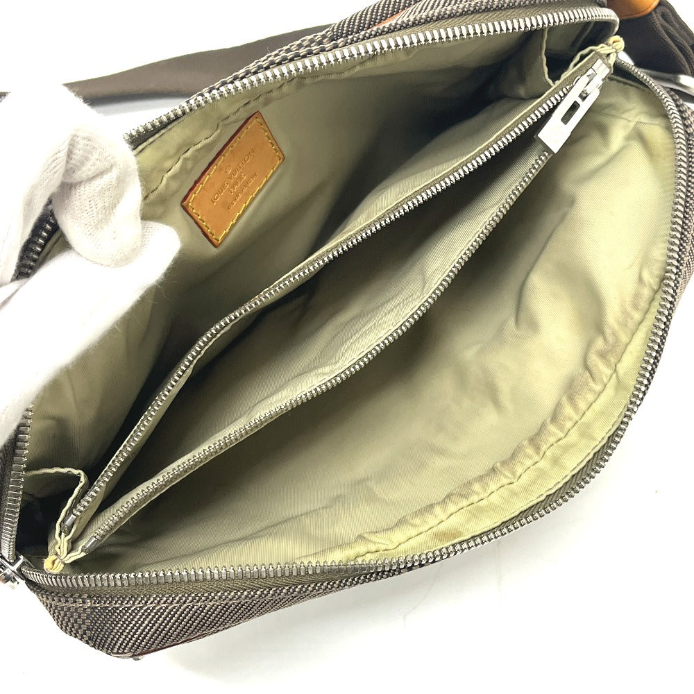 LOUIS VUITTON M93619 アクロバット ボディバッグ ウエストバッグ バッグ ウエストバッグ ダミエジェアンキャンバス メンズ カーキ グリーン