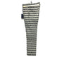 LOUIS VUITTON NBA Collaboration Center-Pleated Pants, Men's Wool Slacks, Gray and Black, 2020