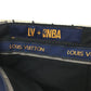LOUIS VUITTON NBA Collaboration Center-Pleated Pants, Men's Wool Slacks, Gray and Black, 2020