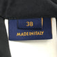 LOUIS VUITTON NBA Collaboration Center-Pleated Pants, Men's Wool Slacks, Gray and Black, 2020