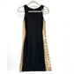 LOUIS VUITTON Women's Sleeveless Tube Tank Top/Dress in Vitamins, Black and Beige, FW21