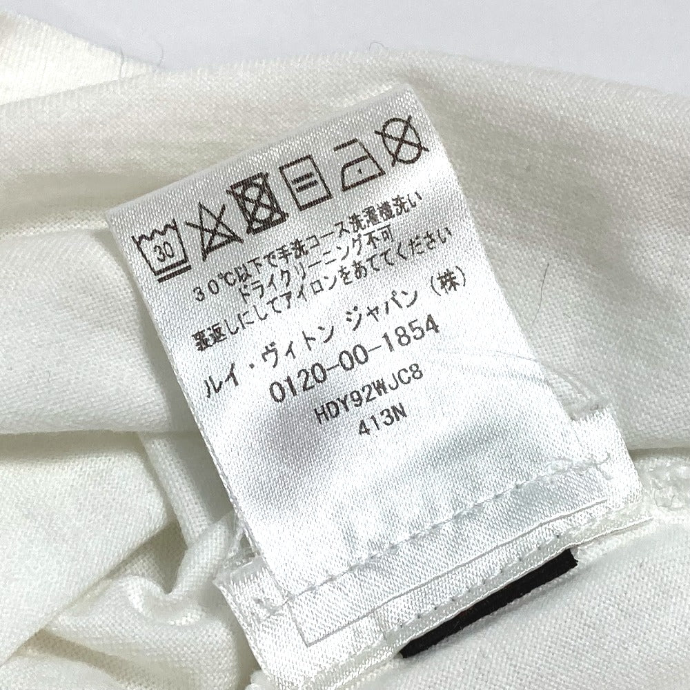 LOUIS VUITTON Apparel LOUIS VUITTON SUPREME Box Logo Apparel Tops Cotton Short Sleeve T-Shirt Men's White