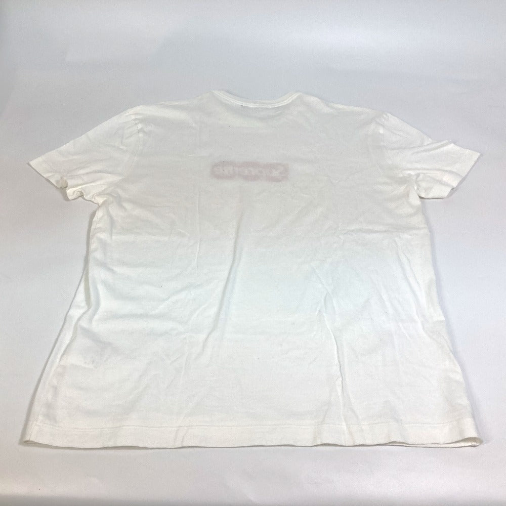 LOUIS VUITTON Apparel LOUIS VUITTON SUPREME Box Logo Apparel Tops Cotton Short Sleeve T-Shirt Men's White