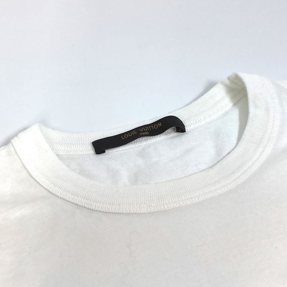 LOUIS VUITTON Apparel LOUIS VUITTON SUPREME Box Logo Apparel Tops Cotton Short Sleeve T-Shirt Men's White