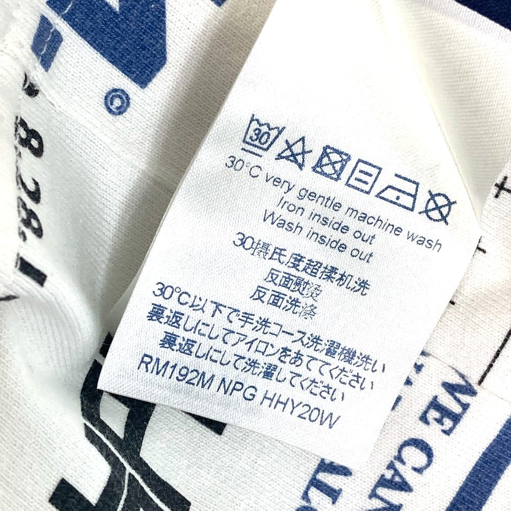 LOUIS VUITTON Apparel T-shirt, Tops, Apparel 19AW All-Over Logo Print Short Sleeve Cotton T-Shirt Men's White x Multicolor