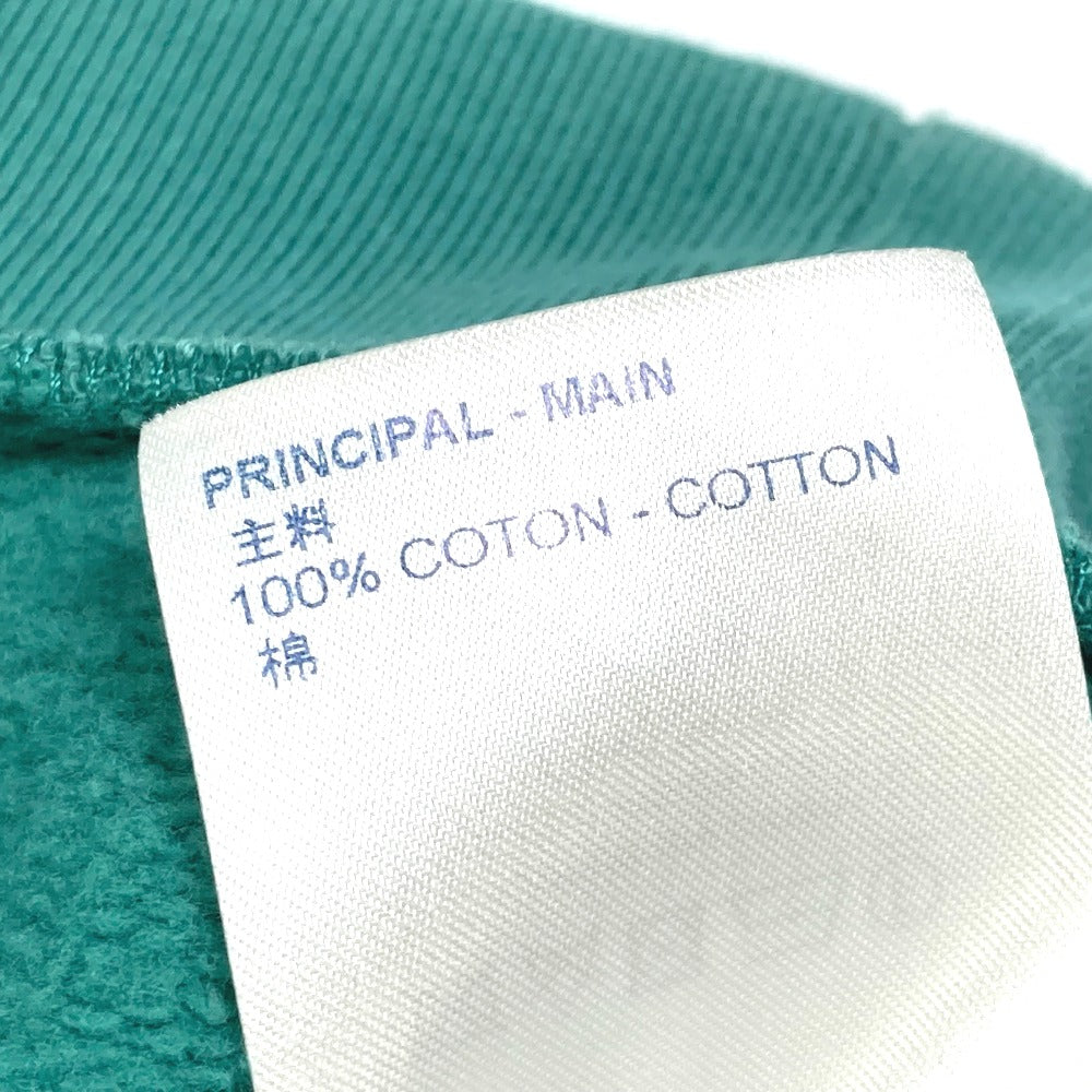 LOUIS VUITTON Signature Hoodie, Long Sleeve, Cotton, Men's, Blue