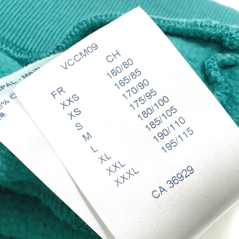 LOUIS VUITTON Signature Hoodie, Long Sleeve, Cotton, Men's, Blue