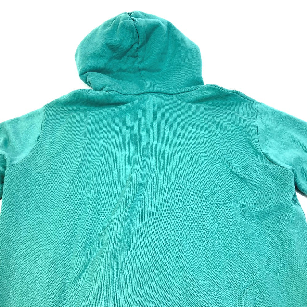 LOUIS VUITTON Signature Hoodie, Long Sleeve, Cotton, Men's, Blue