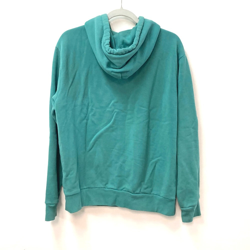 LOUIS VUITTON Signature Hoodie, Long Sleeve, Cotton, Men's, Blue