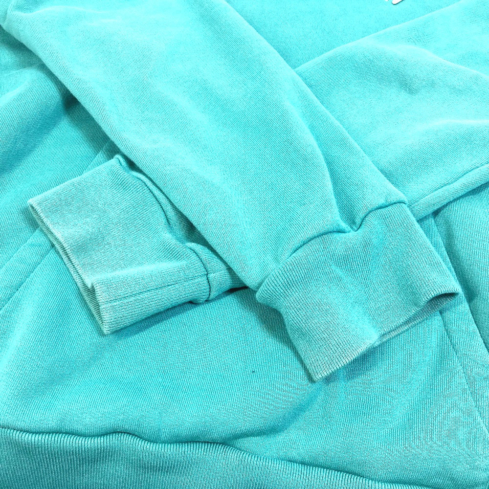 LOUIS VUITTON Signature Hoodie, Long Sleeve, Cotton, Men's, Blue