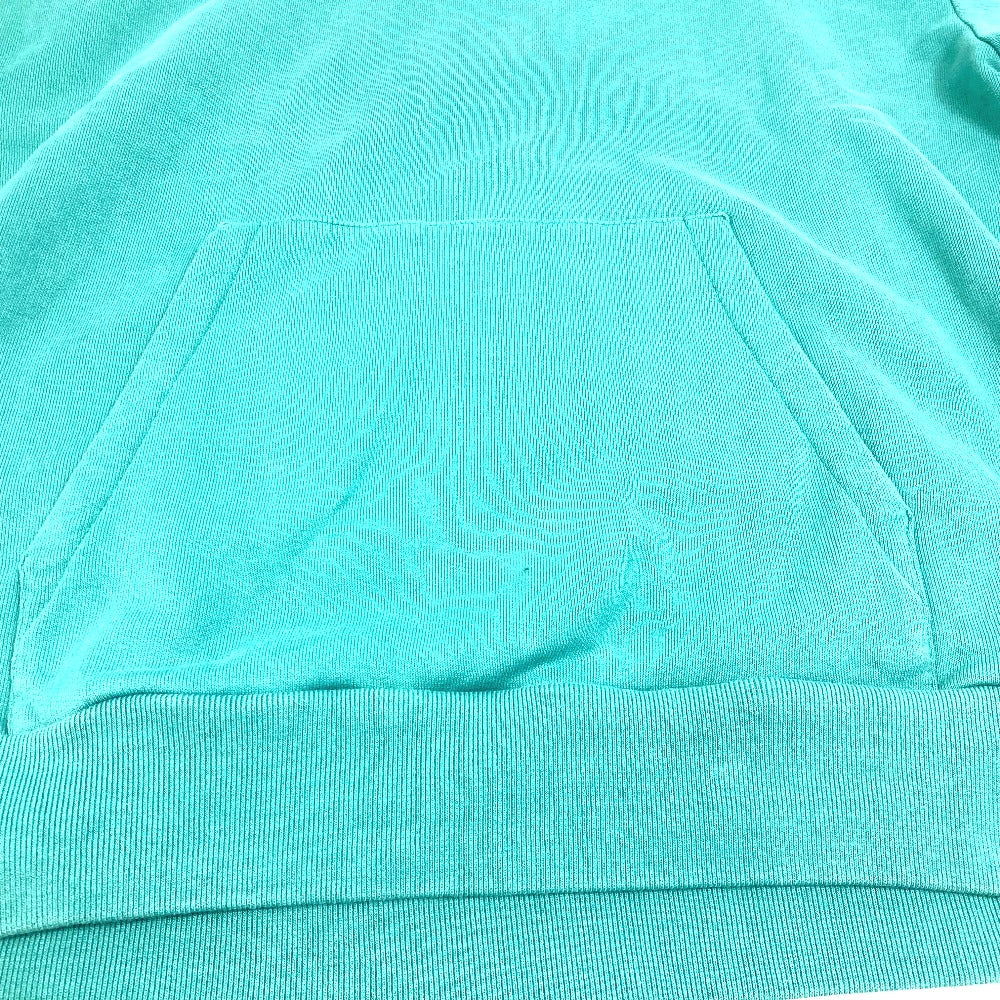 LOUIS VUITTON Signature Hoodie, Long Sleeve, Cotton, Men's, Blue
