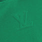 LOUIS VUITTON 1A9FQT LVSE LV Embossed Hoodie Sweater, Long Sleeve, Cashmere, Men's, Green