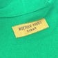 LOUIS VUITTON 1A9FQT LVSE LV Embossed Hoodie Sweater, Long Sleeve, Cashmere, Men's, Green