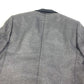 LOUIS VUITTON FLVE98 Slit Sleeve Tuxedo Long Sleeve Outerwear Jacket in Viscose, Women's, Black