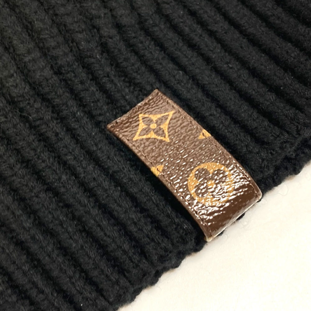 LOUIS VUITTON FLKW83 フード スリーブレスニット ノースリーブ ニット ウール レディース ブラック