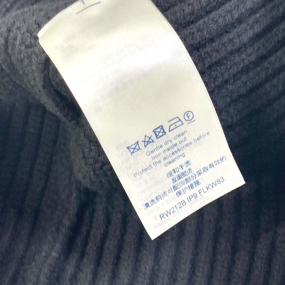 LOUIS VUITTON FLKW83 フード スリーブレスニット ノースリーブ ニット ウール レディース ブラック