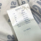 LOUIS VUITTON FLTS86 21SS Signature Logo Long Sleeve Top, All-Over Print Crew Neck Long Sleeve Shirt, Rayon, Women's, White Beige