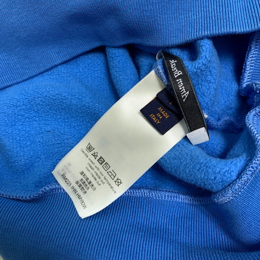 LOUIS VUITTON 2022SS Armen Breakers Crew Neck Sweatshirt, Long Sleeve, Cotton, Men's, Blue