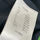 LOUIS VUITTON Pleated Apparel Tops RM221 Short Sleeve Cotton T-Shirt Men's Black