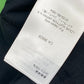 LOUIS VUITTON Pleated Apparel Tops RM221 Short Sleeve Cotton T-Shirt Men's Black