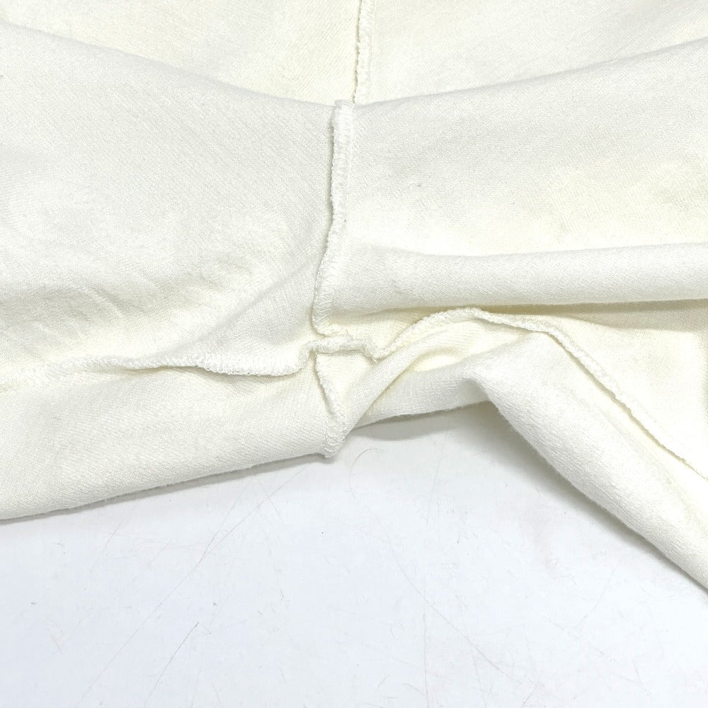 LOUIS VUITTON Men's White Short Sleeve T-Shirt, Logo Toweling City Raglan Tile RM181M Cotton