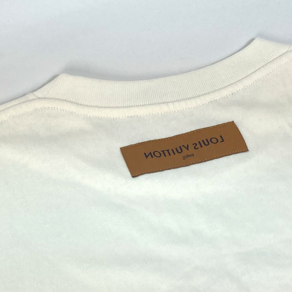 LOUIS VUITTON 1AB4UP 23SS Rainbow Printed T-Shirt, Apparel Top, RM231, Men's, White, Short Sleeve Cotton T-Shirt