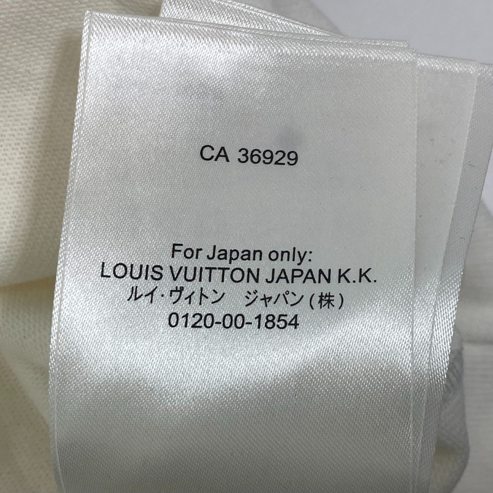 LOUIS VUITTON 1AB4UP 23SS Rainbow Printed T-Shirt, Apparel Top, RM231, Men's, White, Short Sleeve Cotton T-Shirt