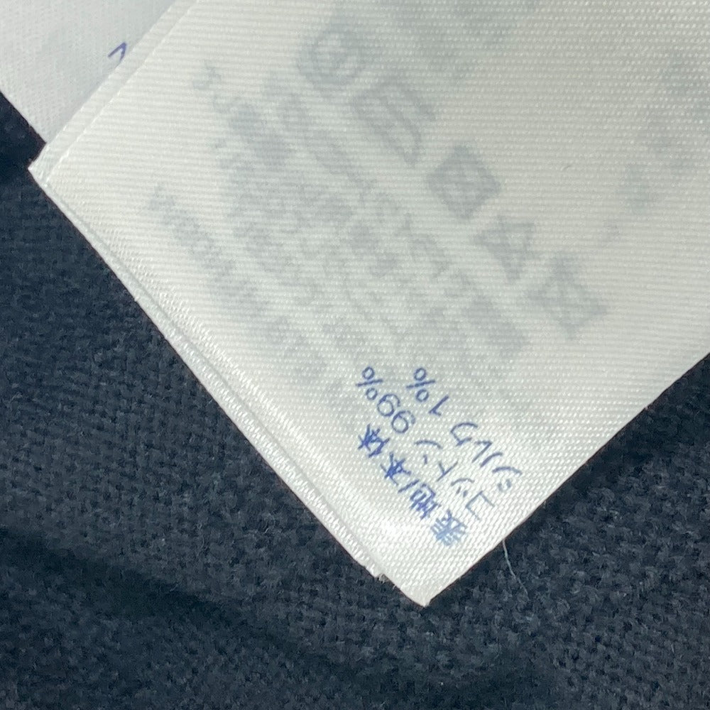 LOUIS VUITTON Virgil Abloh knit letter T-shirt with logo. RM212M. Men's short-sleeved cotton T-shirt in black.