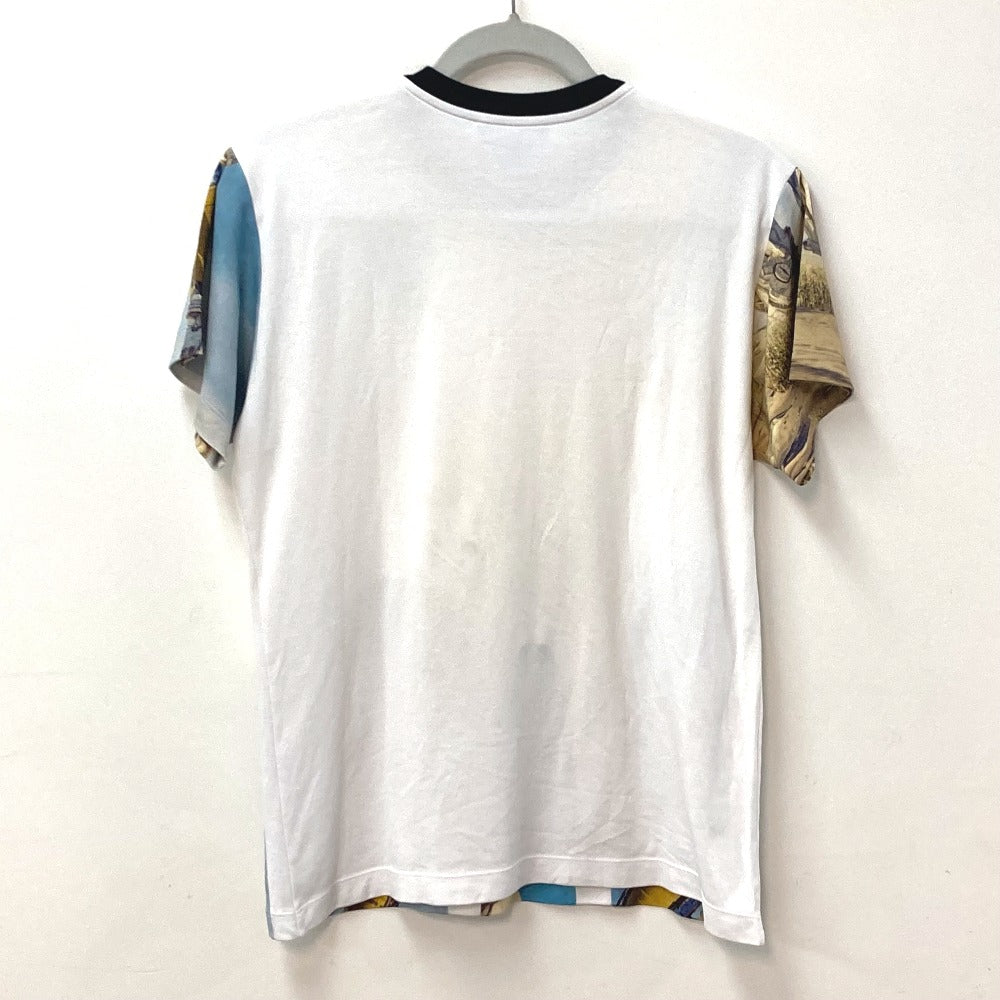 LOUIS VUITTON ロゴ アパレル トップス 丸首 半袖Ｔシャツ コットン レディース ホワイト
