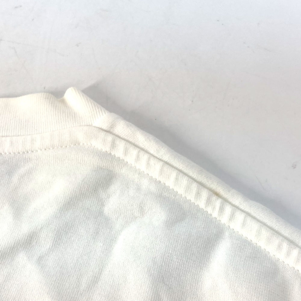 LOUIS VUITTON LV x NBA embroidered detail top, apparel RM211M, men's white cotton short-sleeved T-shirt