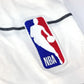 LOUIS VUITTON LV x NBA embroidered detail top, apparel RM211M, men's white cotton short-sleeved T-shirt