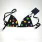 LOUIS VUITTON 1AB820 &amp; 1AB81S Yayoi Kusama Swimwear LV x YK Painted Dot Bikini Set RW231 Polyamide Women's Multicolor